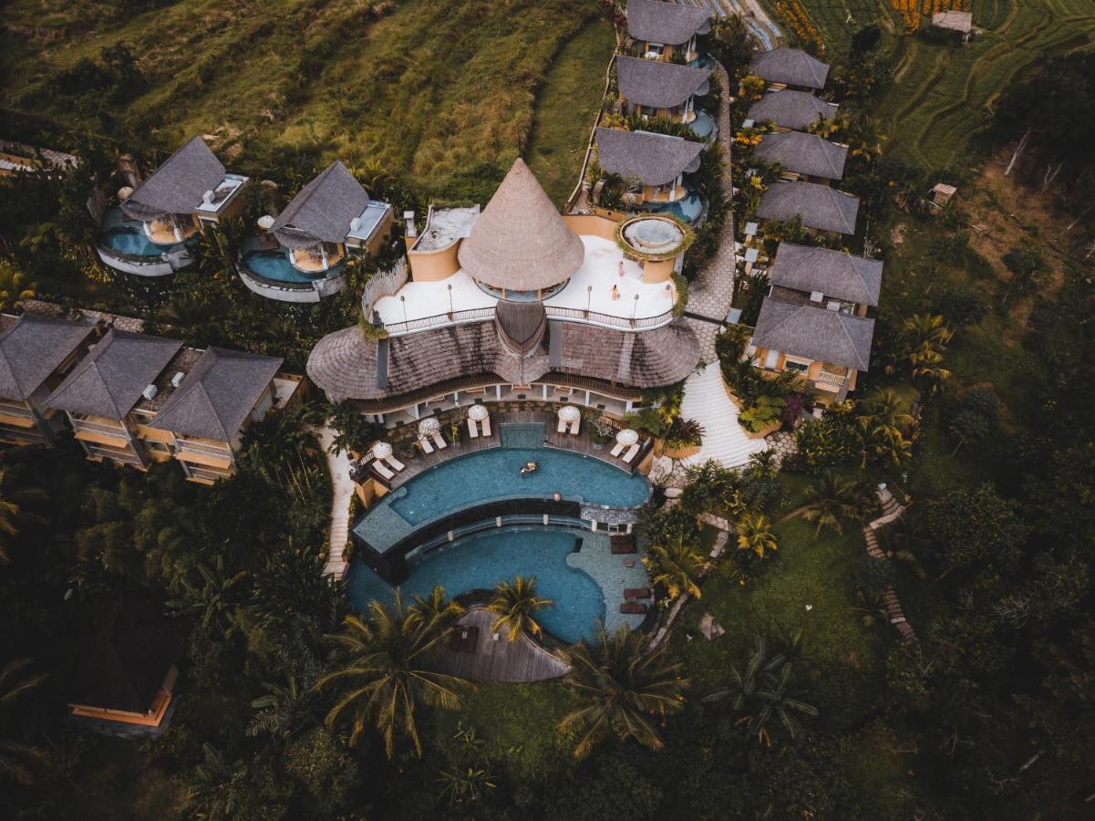 Wapa Di Ume Sidemen Hotell Eksteriør bilde Aerial view of the resort