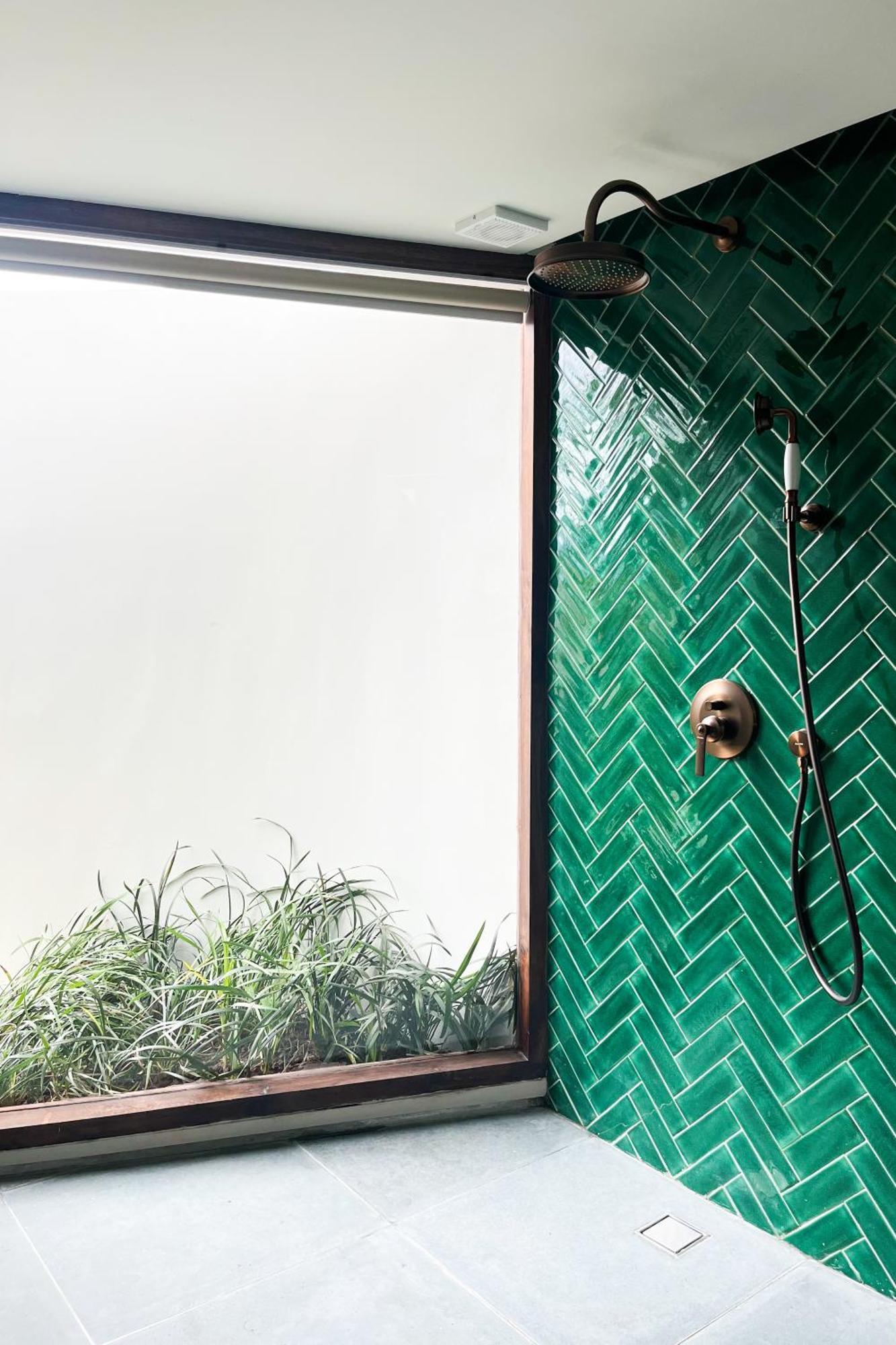 Wapa Di Ume Sidemen Hotell Eksteriør bilde Zellige shower