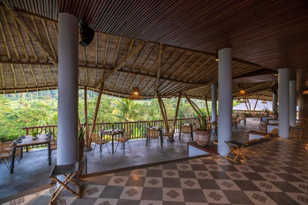 Wapa Di Ume Sidemen Hotell Eksteriør bilde The restaurant at the resort