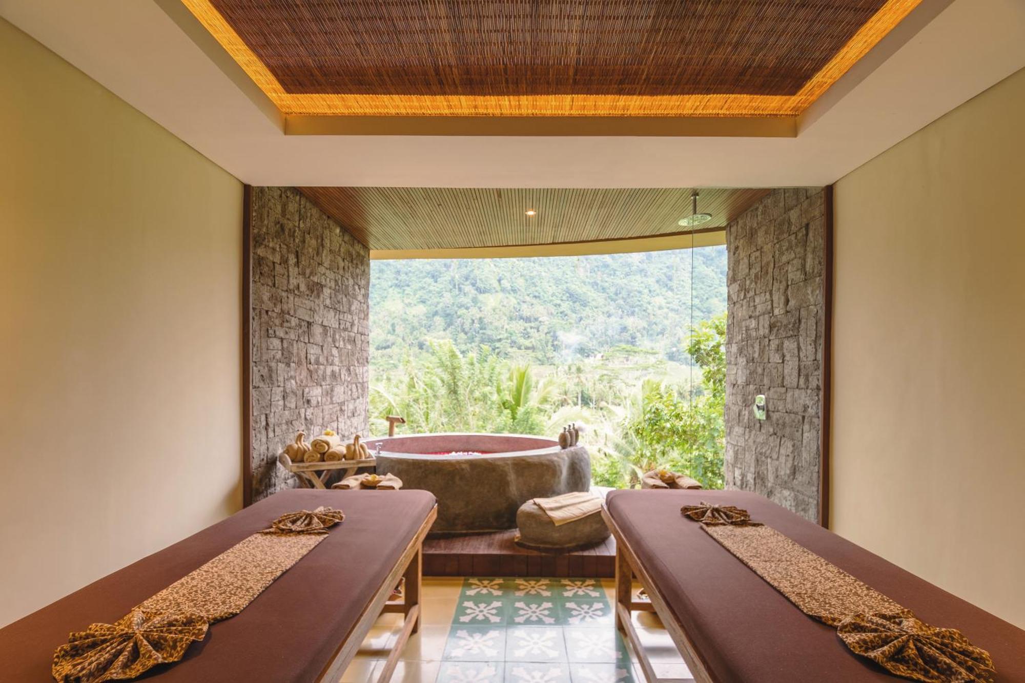 Wapa Di Ume Sidemen Hotell Eksteriør bilde Spa at The Valley of the Winds